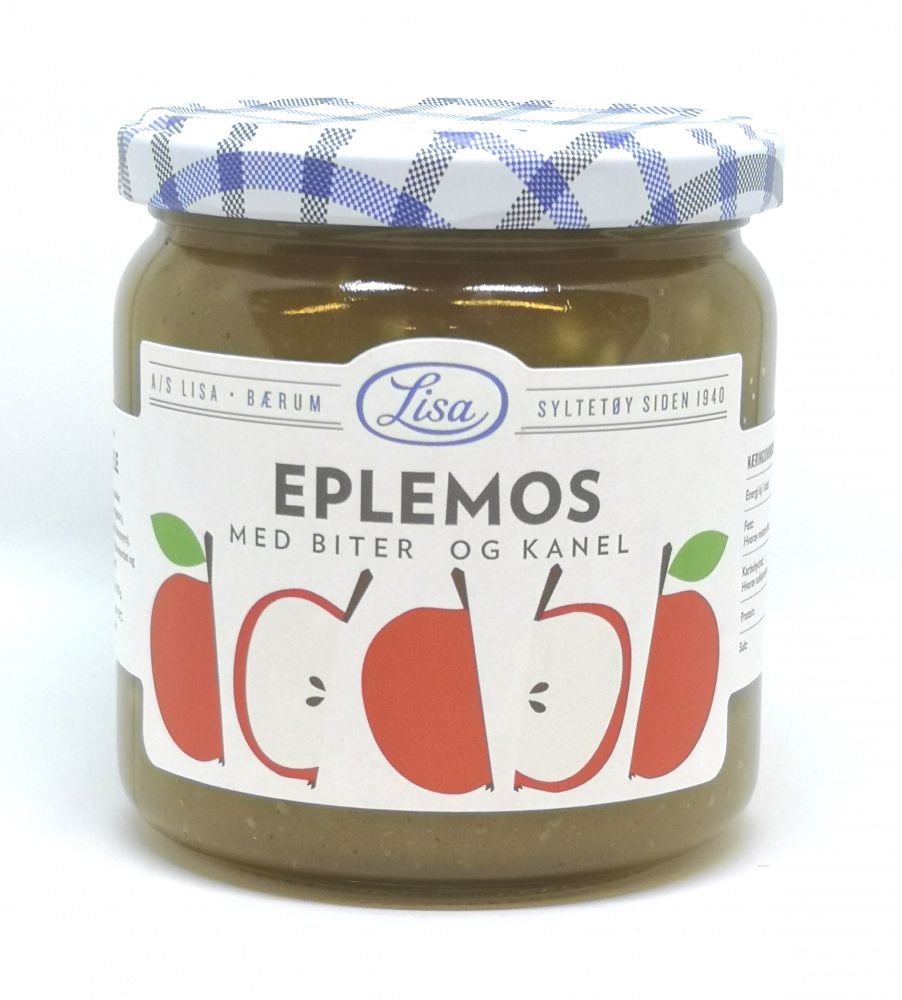 Eplemos Med Biter & Kanel